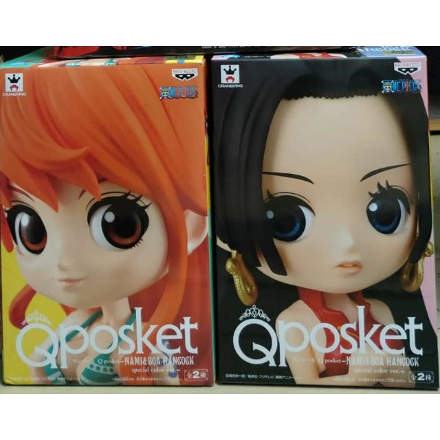 買就送！！海賊王 Qposket 娜美 蛇姬女帝  造型師x寫真家 原色布魯克