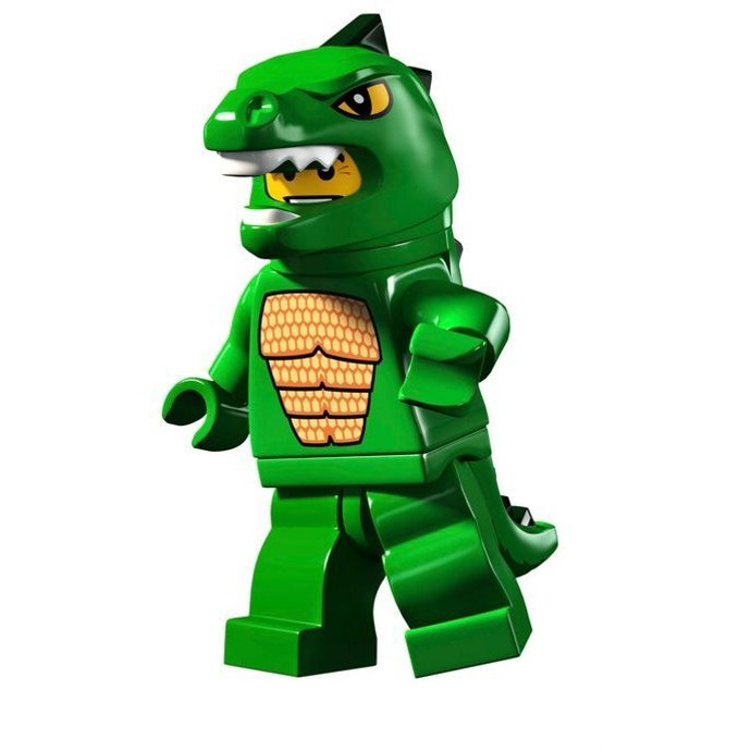 LEGO 8805 樂高 抽抽樂 人偶抽抽樂 第五代 恐龍人 蜥蜴人【玩樂小舖】