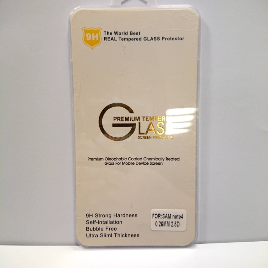三星 SAMSUNG Galaxy Note4 玻璃保護貼 0.26mm 2.5D_3c