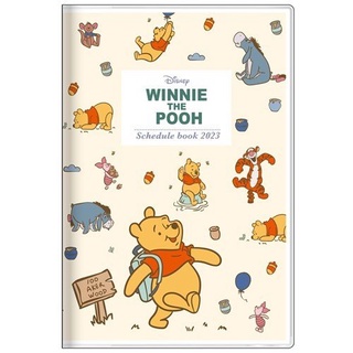 【震撼精品百貨】2023年 掛曆/年曆/手帳~小熊維尼 Winnie the Pooh 2023 B7行事曆手帳本-旅行