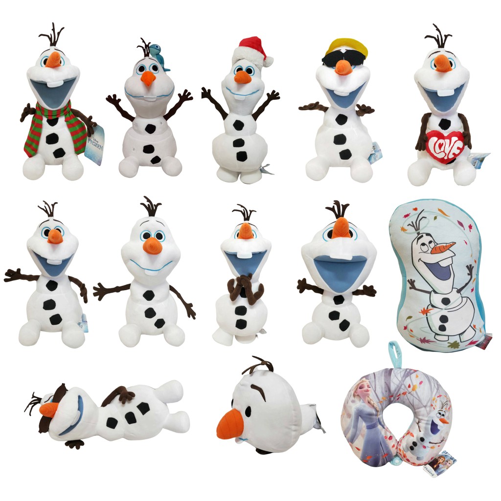 【娃娃市集】圍巾雪寶 雪寶娃娃 獨家Q版趴姿雪寶 正版授權 冰雪奇緣娃娃 雪寶玩偶 聖誕雪寶 冰雪奇緣雪寶娃娃 交換禮物