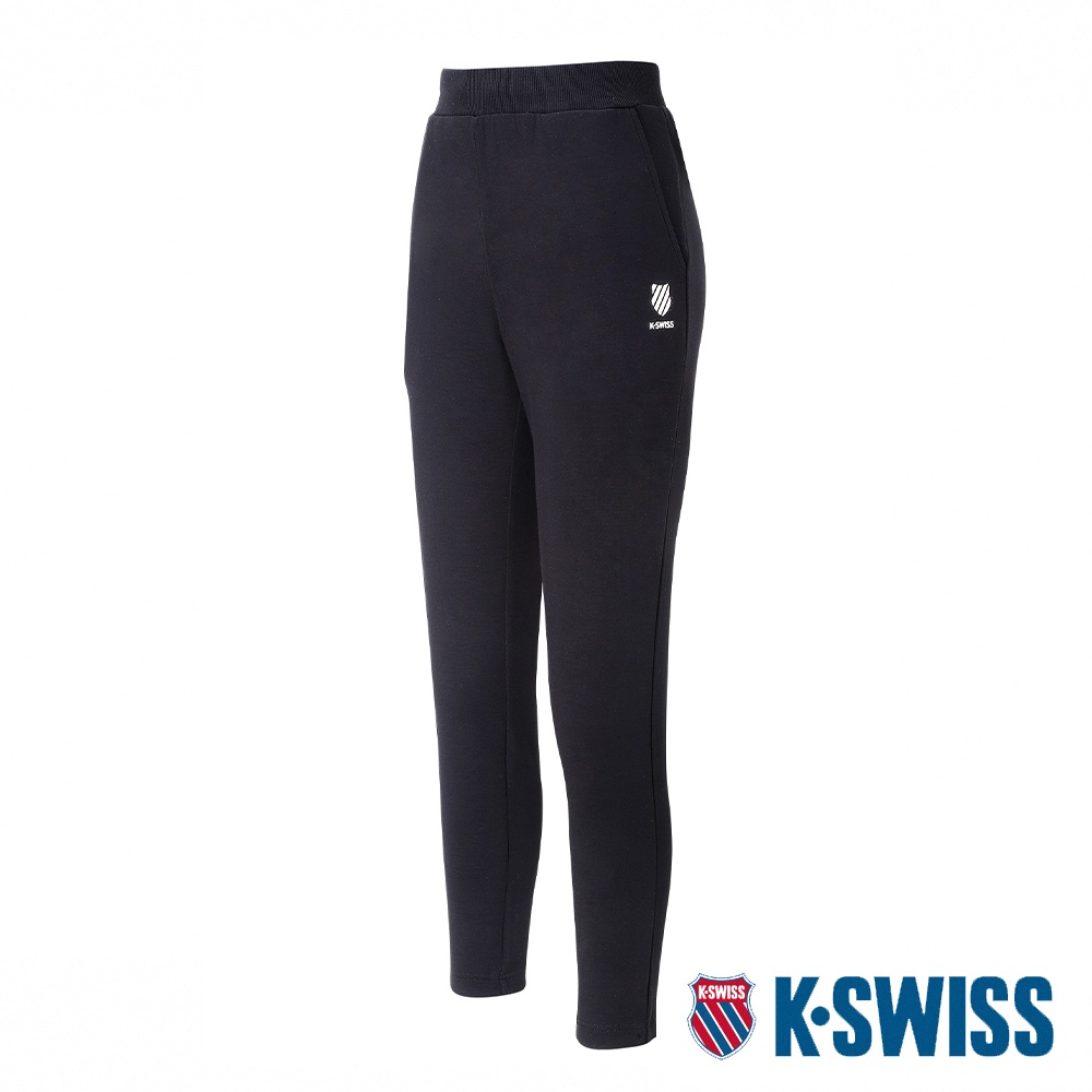 K-SWISS PF Flat Pants運動長褲-女-黑