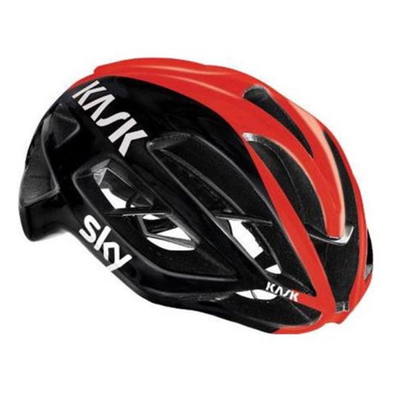 Kask PROTONE TEAM SKY VUELTA BLACK/RED 安全帽