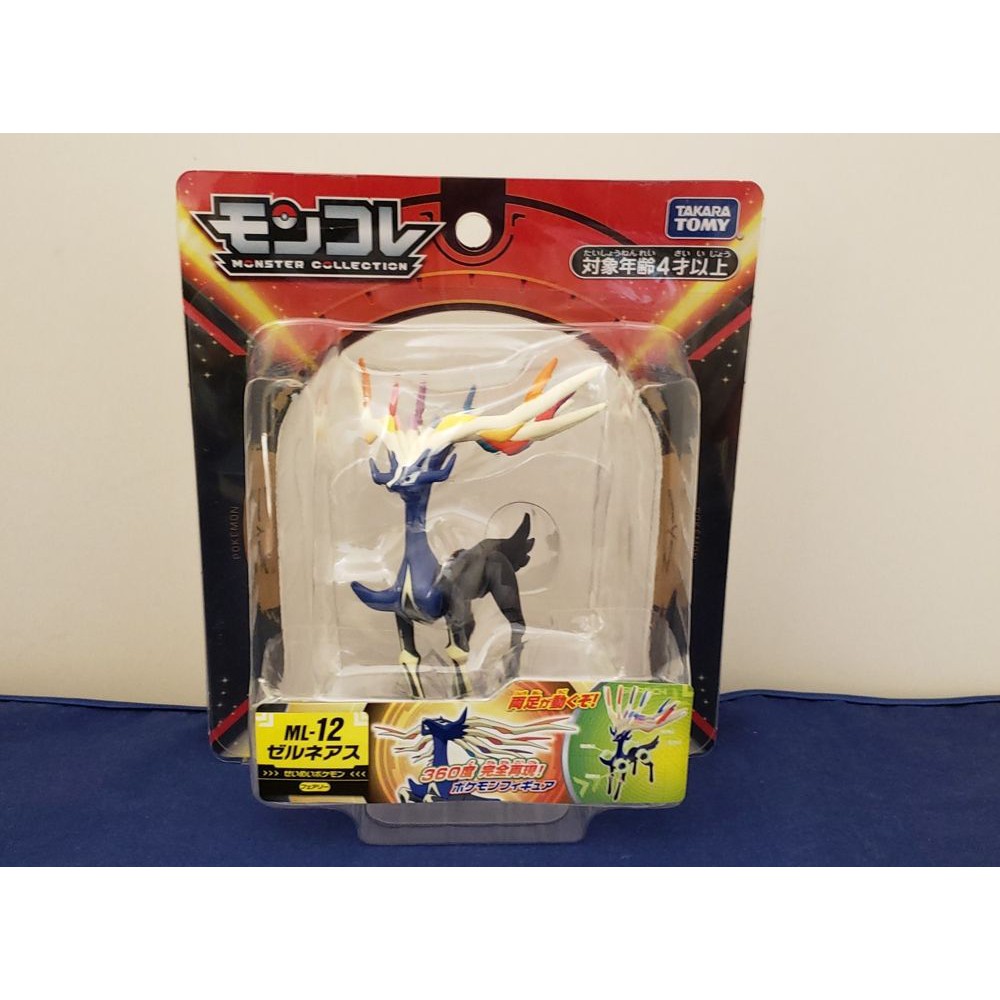 全新正版現貨 TAKARA TOMY 哲爾尼亞斯 精靈寶可夢 立體圖鑑收藏 ML-12 pokemon 神奇寶貝