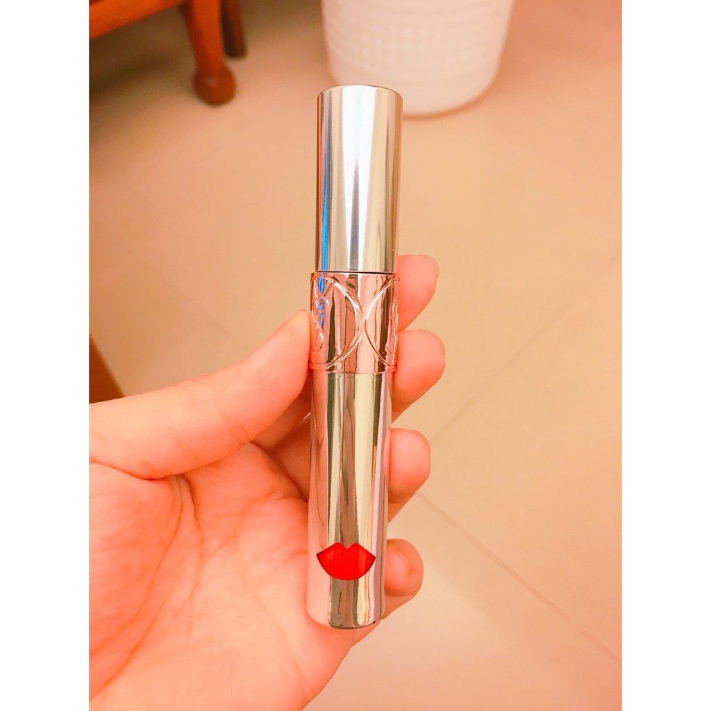 ysl 情挑誘吻蜜唇露 #8 桃色密碼 二手 2018新品