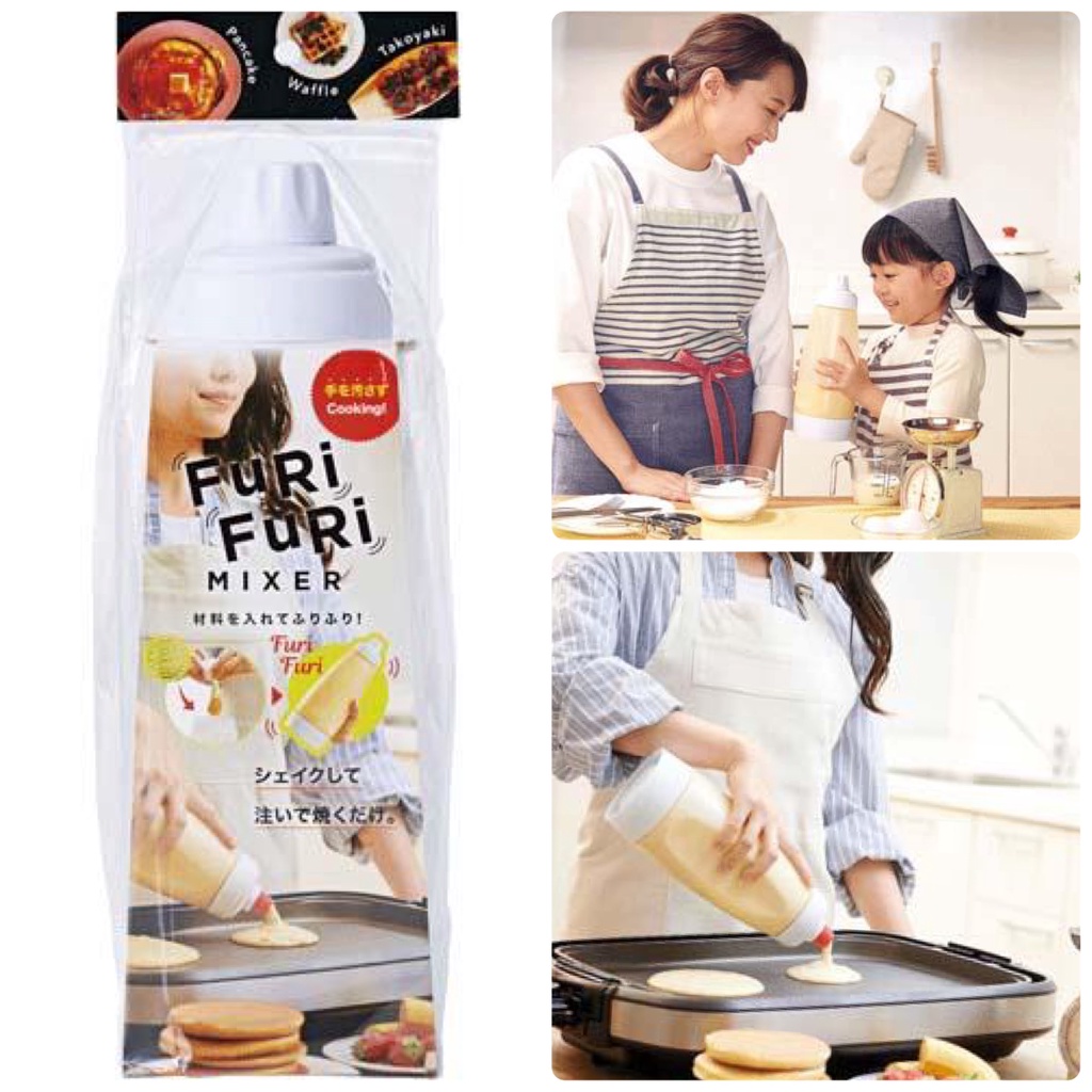 現貨馬上出 日本 Cogit FURI FURI 鬆餅 麵粉 粉漿 混合 搖搖瓶 按壓瓶