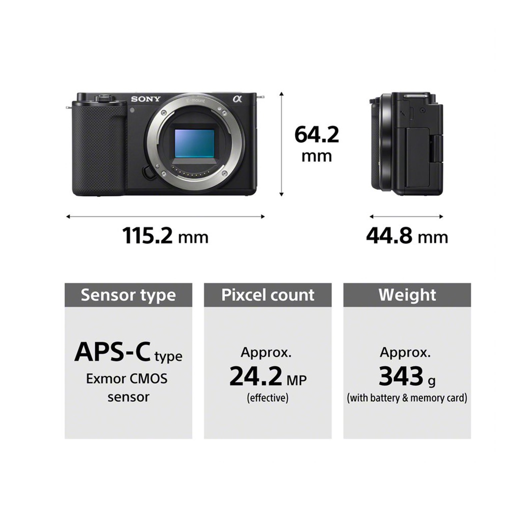 富豪相機現貨 SONY ALPHA ZV-E10L含128記憶卡.FW50電池.收納包