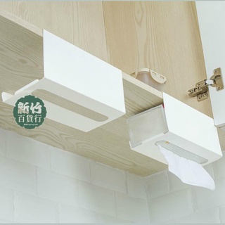 新品🥇廚房 紙巾架 免打孔鐵藝用紙架家用餐巾紙創意掛架櫥櫃門抽紙盒壁掛
