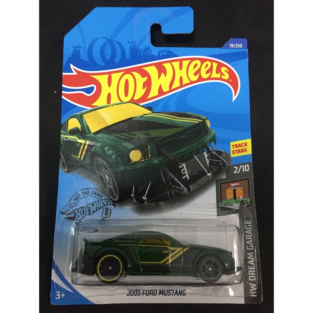 風火輪 HOT WHEELS 2005 福特 FORD 野馬 MUSTANG 綠色 普卡