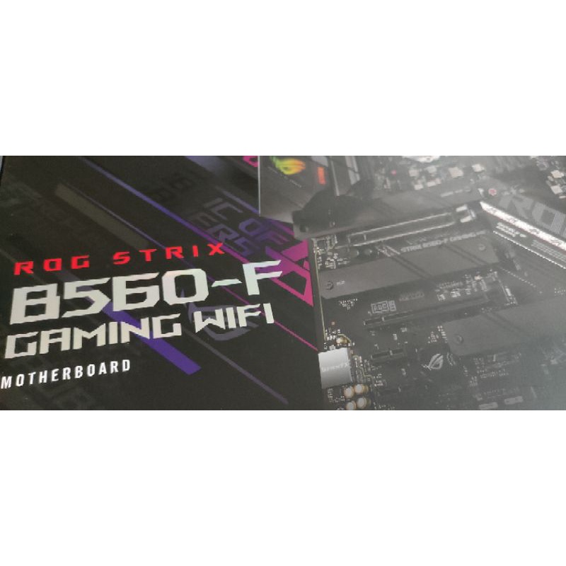 可刷卡 asus rog  b560-f wifi  全新未拆