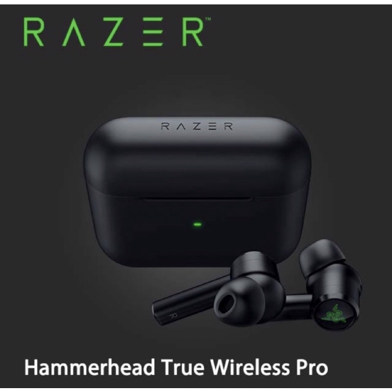 Razer Hammerhead True Wireless Pro 戰錘狂鯊 Pro 真無線耳機麥克風（全新未拆封）