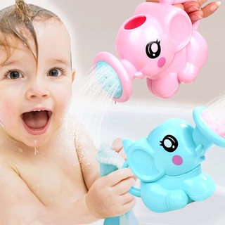 1 件 / 套嬰兒浴室沐浴卡通大象淋浴 / 可愛的大象灑水器互動玩具 / 兒童沐浴澆水玩具