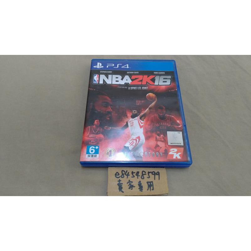 PS4 NBA 2K16 中文版 二手良品