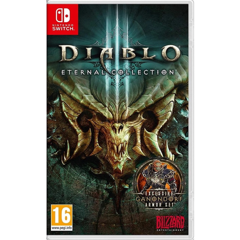 任天堂 NS SWITCH Diablo Eternal Collection 暗黑破壞神III：永恆之戰版