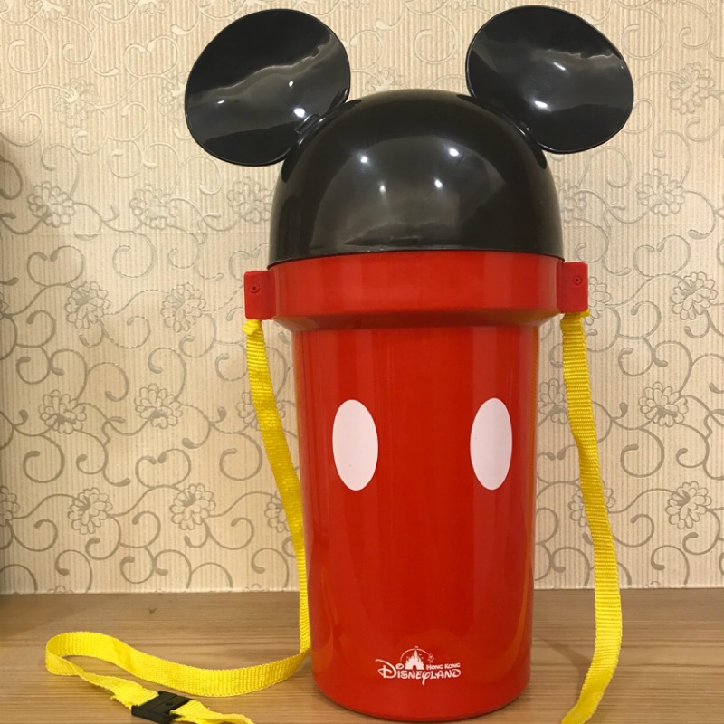 香港迪士尼 Hong Kong DisneyLand 米奇爆米花桶 經典限量 禮物🎁 收納 置物 擺飾👍