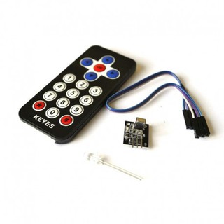 【飆機器人】紅外無線遙控套件 黑色(相容Arduino)