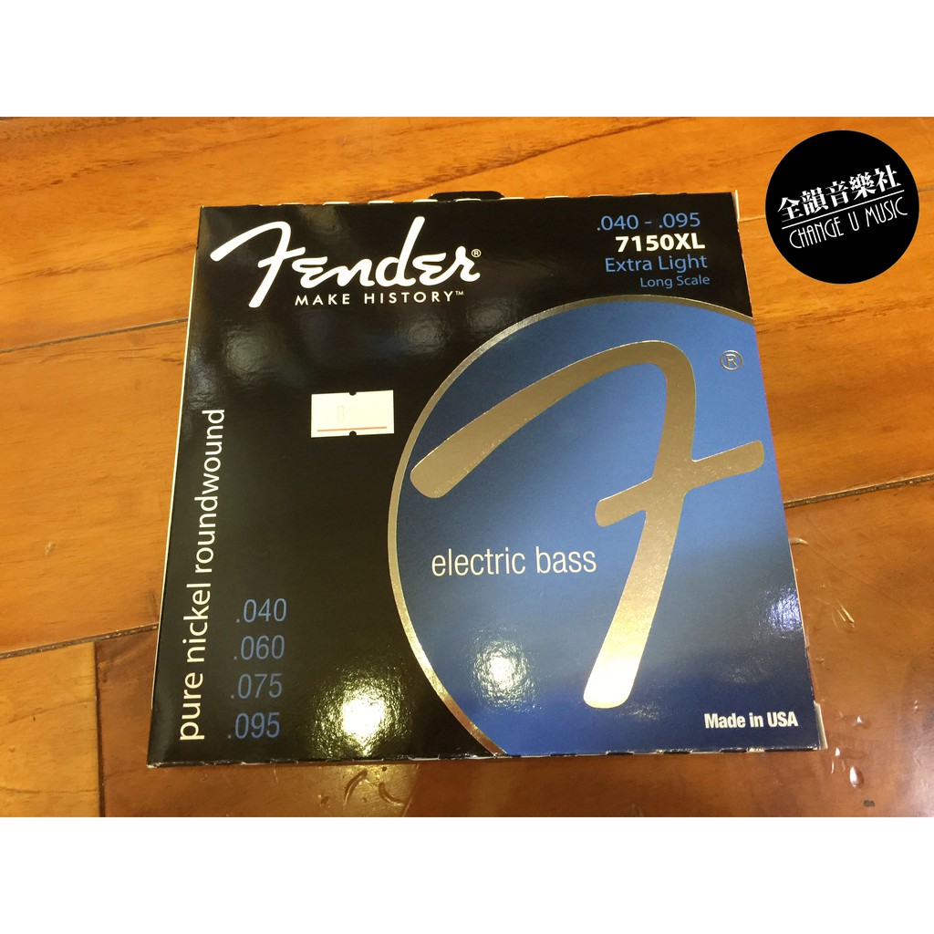 全韻音樂社 - 美國 Fender 7150XL 電貝斯弦 Bass弦 (40-95)