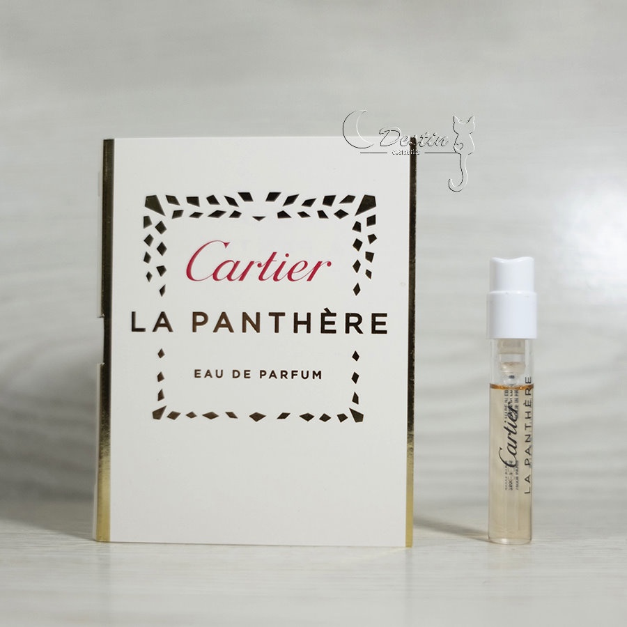 Cartier 卡地亞 美洲豹 La Panthere 女性淡香精 1.5ML 可噴式 試管香水 全新