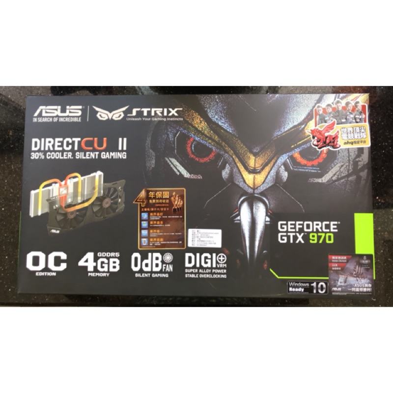 二手 ASUS GTX970顯卡