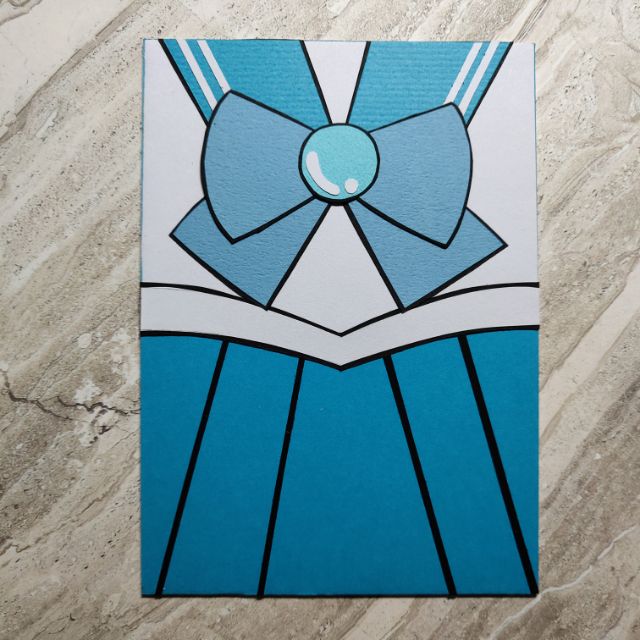 【現貨】美少女戰士 水星仙子 手工卡片