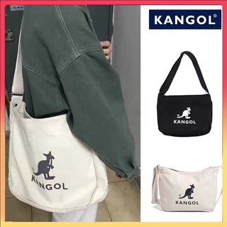 📣兩件折30🤩韓國代購 KANGOL 袋鼠包 TOTE BAG黑/白休閒帆布包 托特包購物袋 斜挎包 大容量單肩包 #15