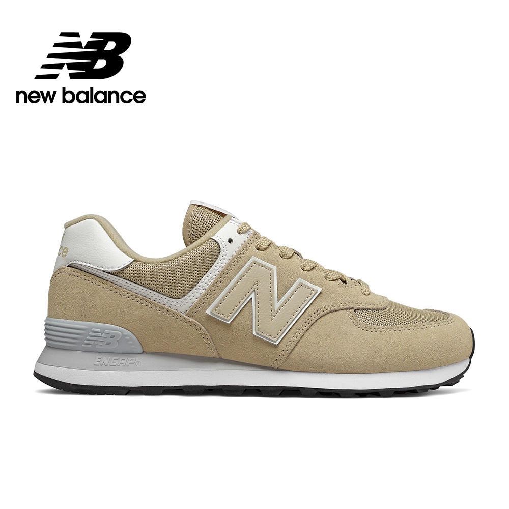 【New Balance】 NB 復古運動鞋_中性_米黃色_ML574ERJ-D楦 574