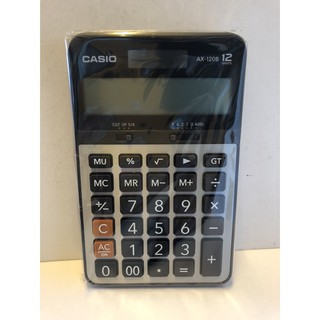 CASIO / AX-120B / 計算機 / 12位元 / 桌上型計算機