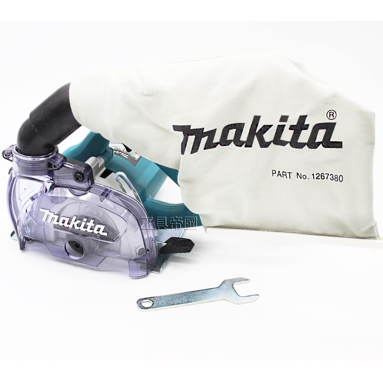 【工具帝國】MAKITA 牧田 4100KB 電動切石機 可用導板 不含鋸片 集塵式5"大理石切割機 圓鋸機 空機