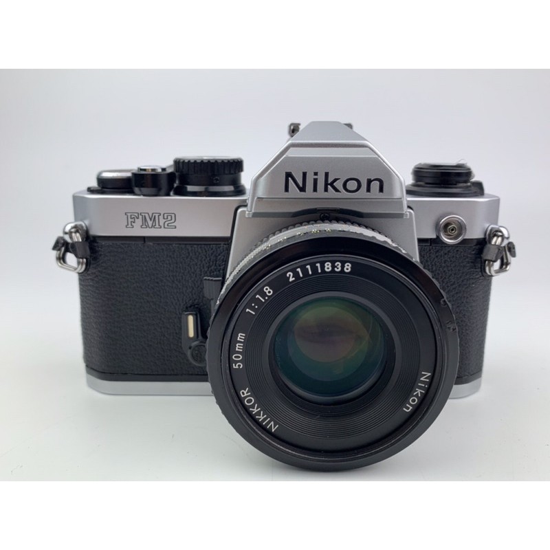 Nikon FM2n 機身+Nikon Ais 50mm F1.8 日本內銷版定焦標準餅乾鏡