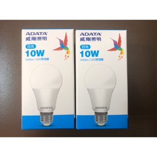 ADATA威剛【新款】LED E27 高效 廣角 燈泡10W / 13W (3000K黃光/6500K白光)