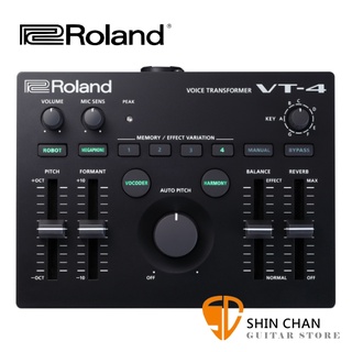 Roland 樂蘭 VT-4 變聲器/效果器 Voice Transformer【VT4 / 原廠公司貨兩年保固】