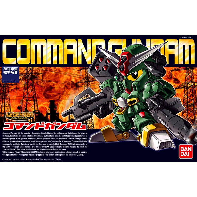 萬年東海 萬代 BB戰士 #375 LEGEND BB 指揮官鋼彈 COMMAND Gundam