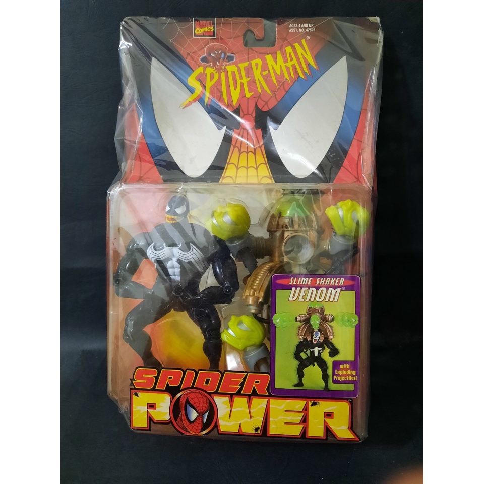 【約瑟夫的懷舊玩具屋】toybiz marvel legends漫威 蜘蛛人 猛毒 毒液 機關組 復古吊卡