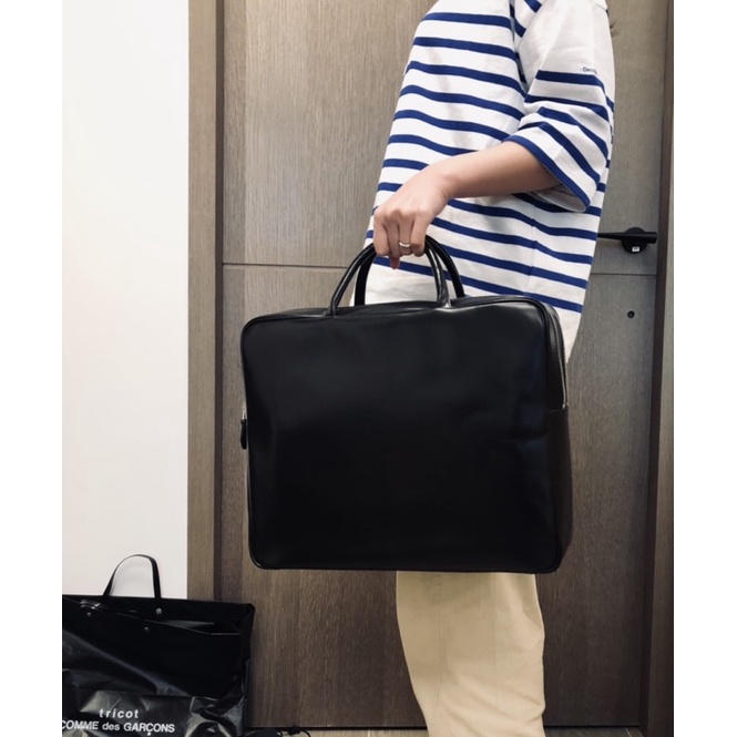 Comme Des Garsons 川久保玲aoyama Leather Bag 青山限定包公事包牛皮日系推薦 蝦皮購物