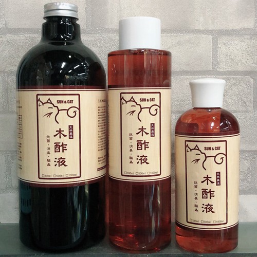 SUNAndCAT《天然嚴選木酢液-500ml/1000ml》抗菌-除臭-驅蟲-天然好物〔李小貓之家〕