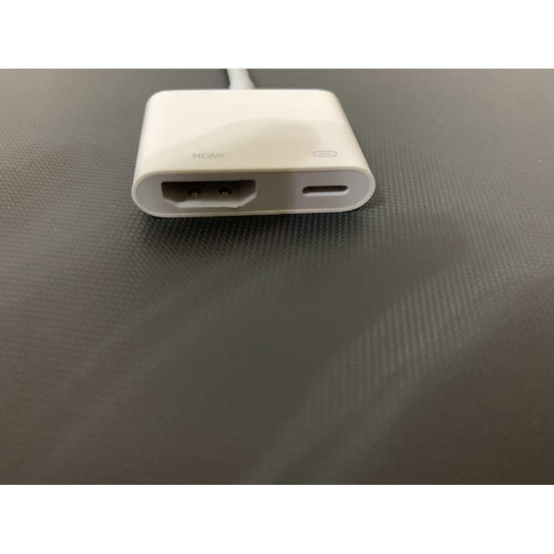 iPhone 轉接線 Lightning to HDMI 轉接器+HDMI線組合 apple原廠 二手