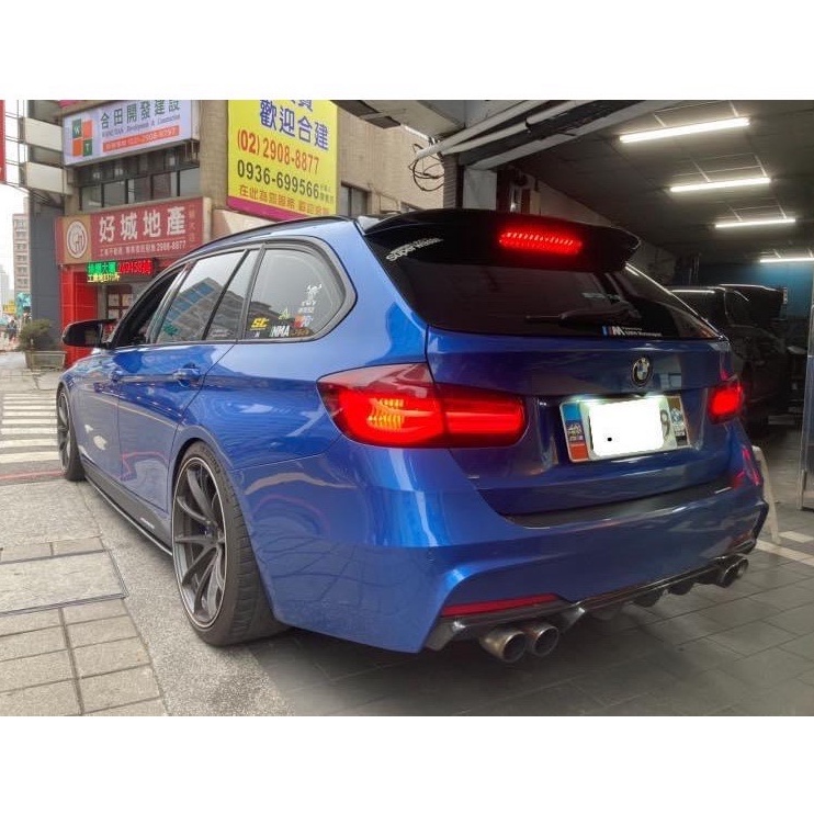 寶馬 BMW F31 3D款碳纖維尾翼 F31鴨尾 328碳纖維尾翼 335碳纖維尾翼 320碳纖尾翼