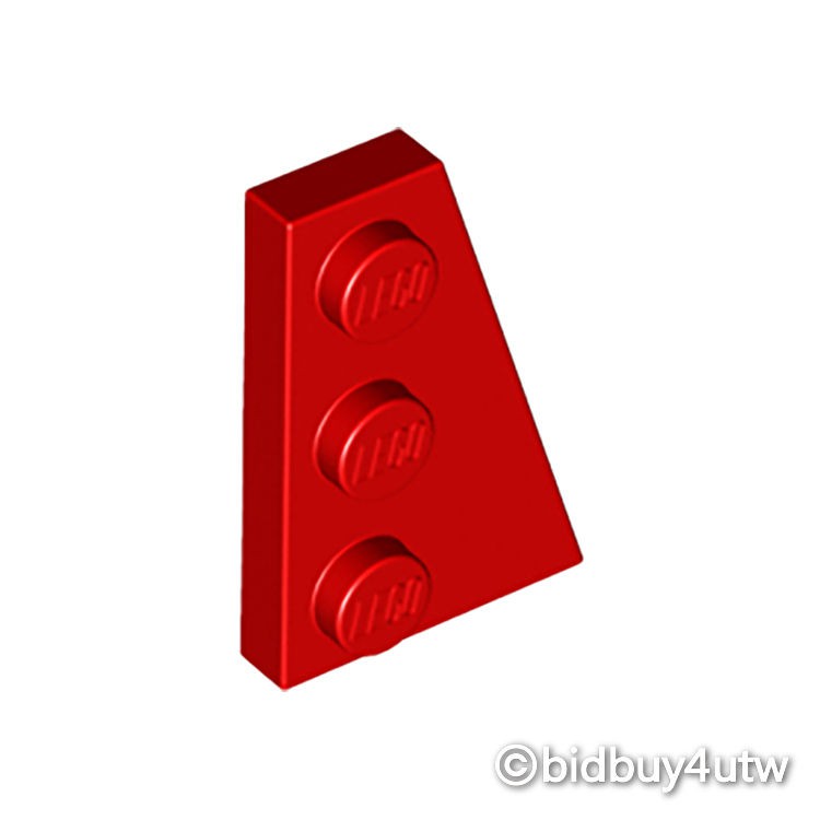 LEGO零件 楔形薄板 43722 紅色 4180504【必買站】樂高零件