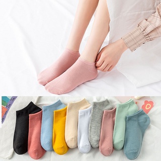 韓國女襪及踝襪女糖果色襪子隱形襪純棉船襪