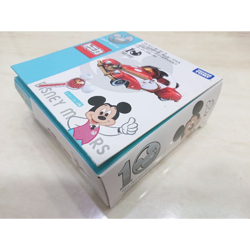 Tomica 迪士尼 米奇 10周年 附鑰匙 日本7-11限定 夢幻之星 盒擠壓 Disney motors