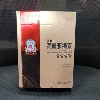 正官庄 高麗蔘精茶 50包/盒 全新正品 附正官庄提袋 具香濃高麗蔘風味