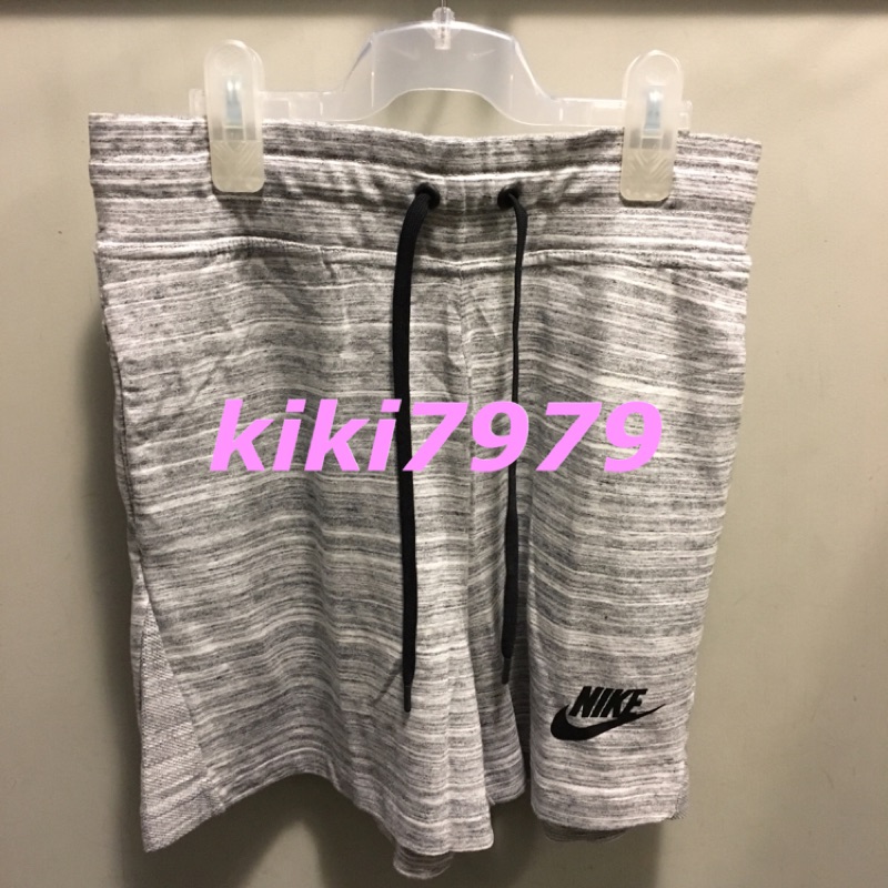 （原價1680）Nike 棉褲 短褲 女生 雪花灰 837457-100