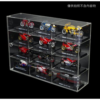 【金格創意】壓克力展示盒12格 B121 適用部分7-11超商 集點模型車 超跑、法拉利、保時捷、藍寶堅尼、合金模型車