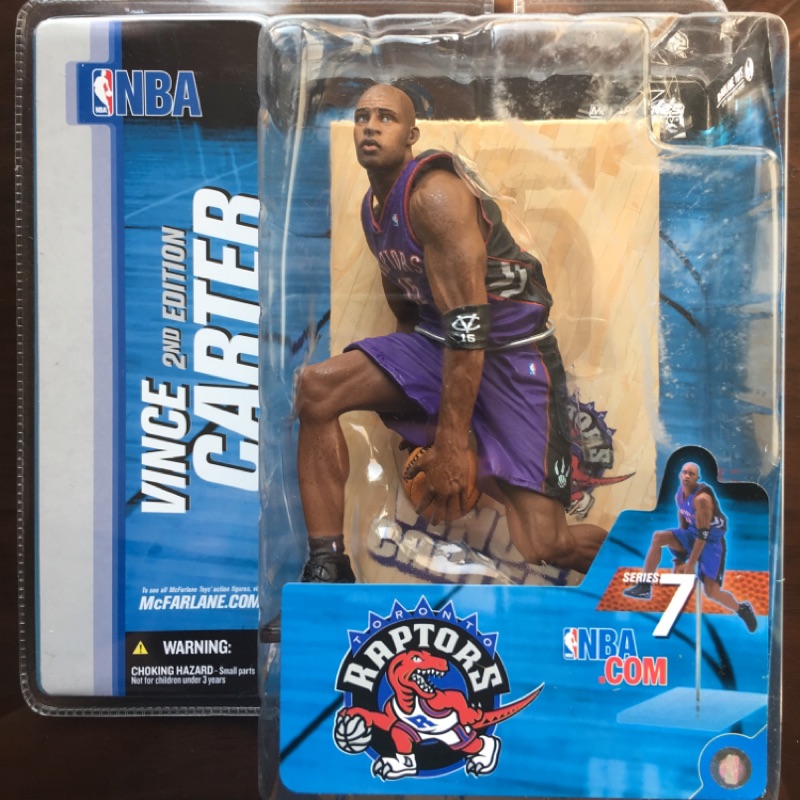 麥法蘭 McFarlance NBA Vince Carter 卡特 暴龍 公仔 6吋