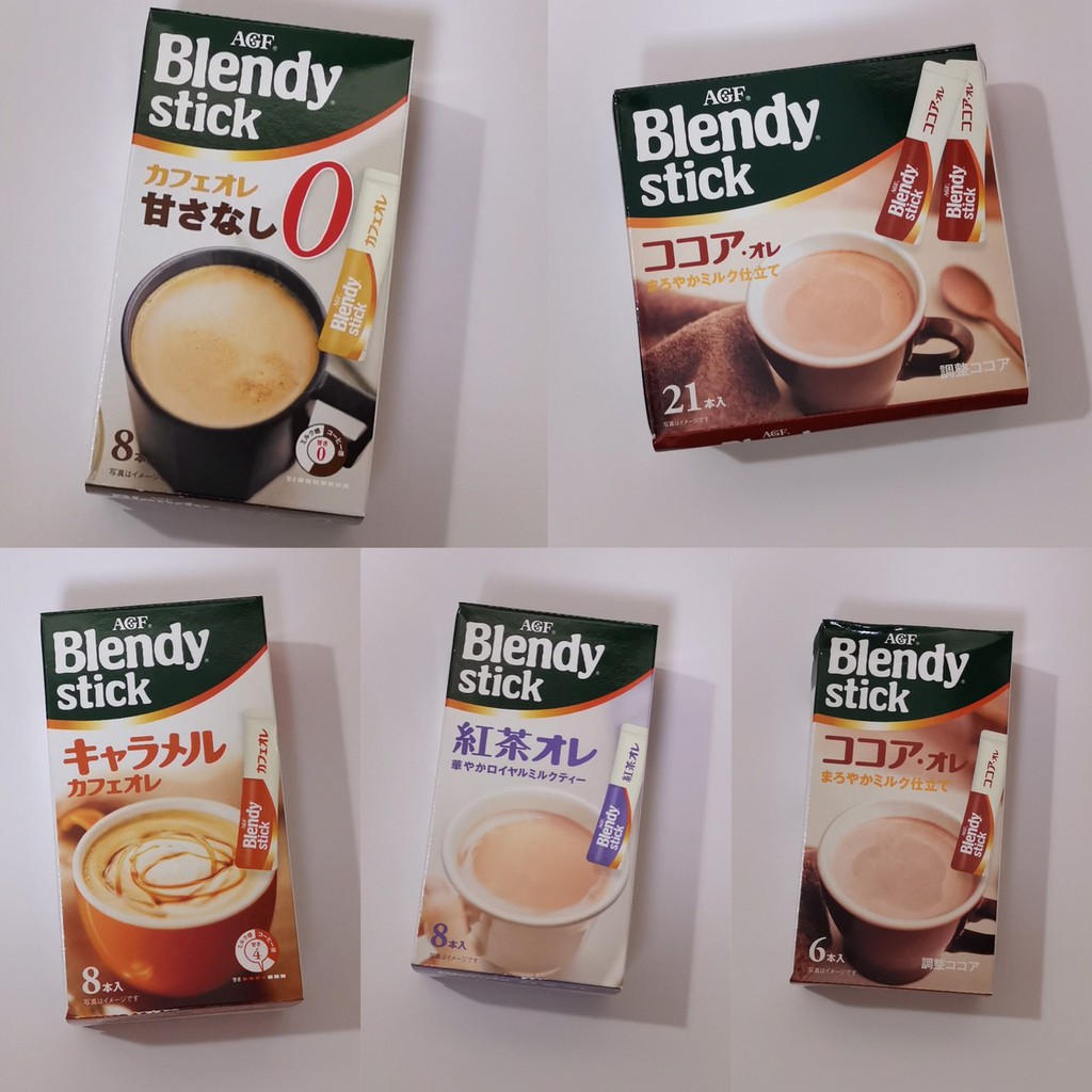 特價 AGF Blendy stick 咖啡 歐蕾 抹茶 低咖啡因歐蕾 即溶沖泡 隨身包【新鮮貨-特販屋】