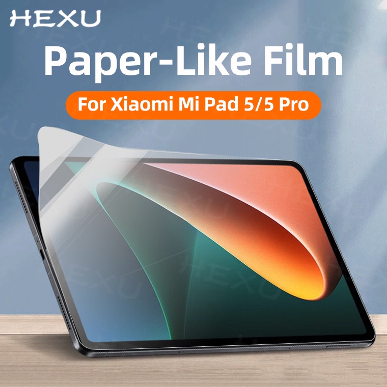 XIAOMI MI Hexu 適用於小米 Mi Pad 5 Pro 11 英寸 2021 紙狀屏幕保護膜啞光 PET 防