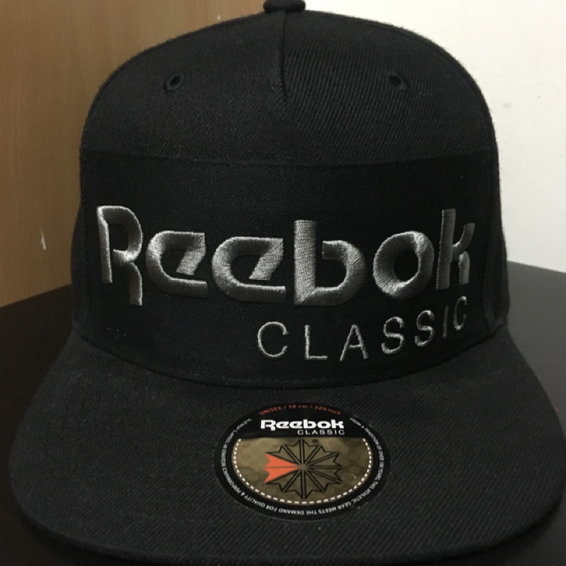 Reebok classic 帽子 可調式 黑色 二手