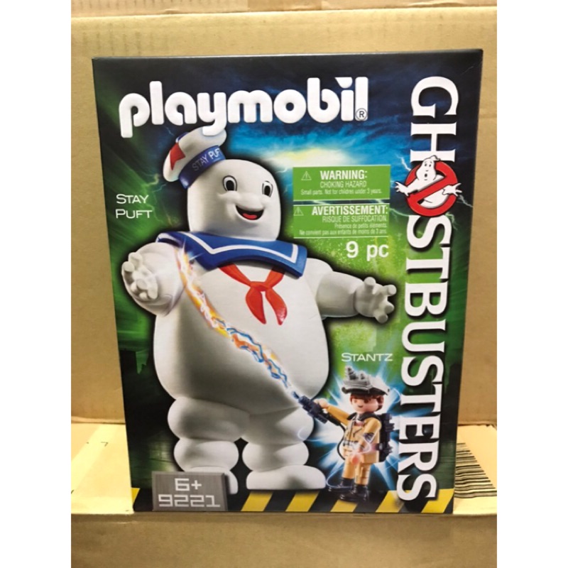 Playmobil 摩比人 魔比人 9221 魔鬼剋星 抓鬼特攻隊 棉花糖寶寶 Ghostbusters 米其林