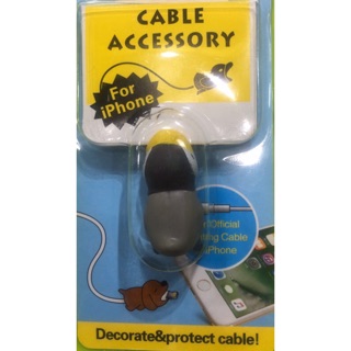 CABLE ACCESSORY iPhone 充電線保護套 各種動物款選擇