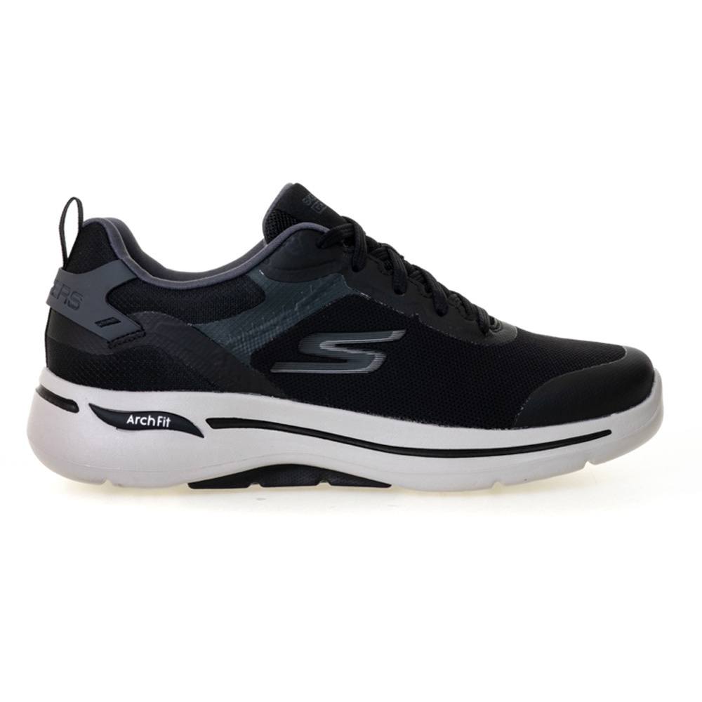 SKECHERS 健走鞋 運動鞋 GO WALK ARCH FIT 男 216134BLK 黑